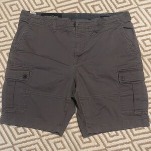 Gray Cargo Shorts